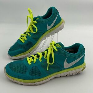 Nike Flex 2014 Running Athletic Shoes Tribe Green Volt